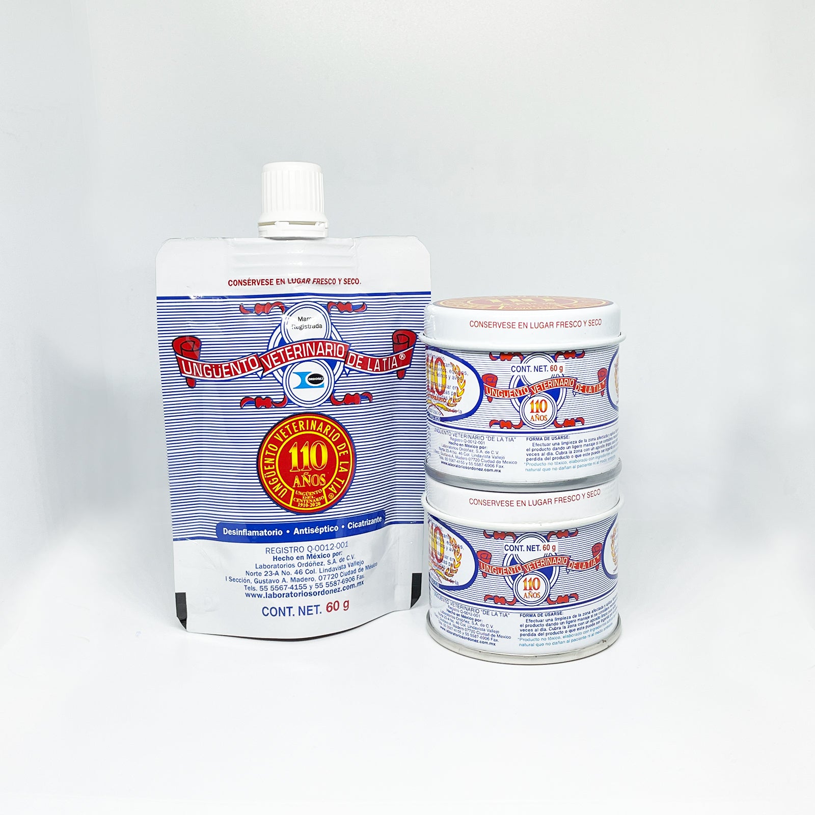 Kit 2x60g y 1xDoyPack